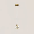 Faceted Crystal Prisms Pendant