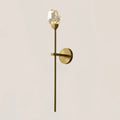 Faceted Crystal Prisms Wall Sconce - Rod