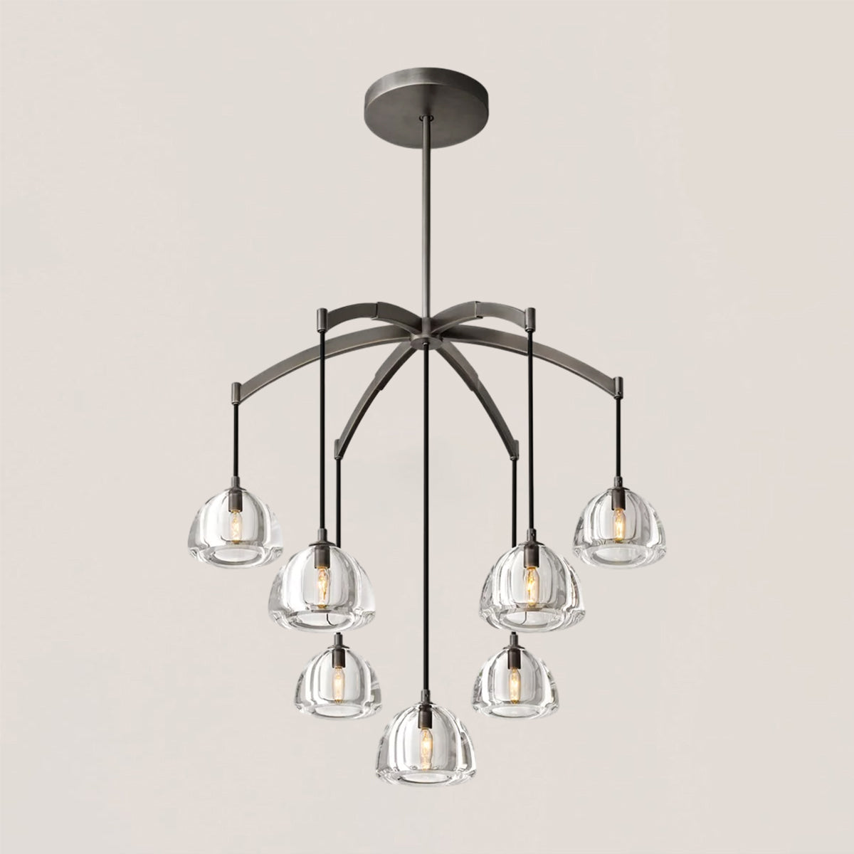 Hemisphere Round Chandelier