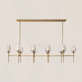 Tulip Crystal Linear Chandelier