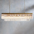 Leyland Tiered Rectangular Chandelier 49"