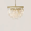 1920s Odeon Square Chandelier