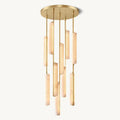 Audubon Alabaster Round Chandelier 24"