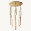 Audubon Crystal Round Living Room Chandelier 40"