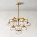 Cabrette Round Living Room Chandelier 36"
