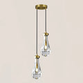 Raindrop Round Cord Pendant