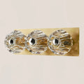 Boule De Crystal Clear Linear Short Wall Sconce