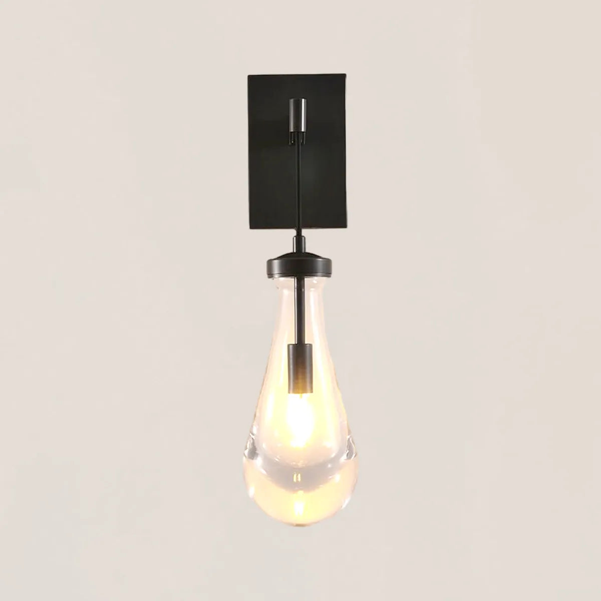Raindrop Glass Wall Sconce