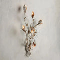 Gothic Viticcio Silver Wall Sconce