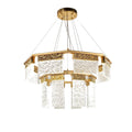 2-Tier Round Down-light LED Chandelier