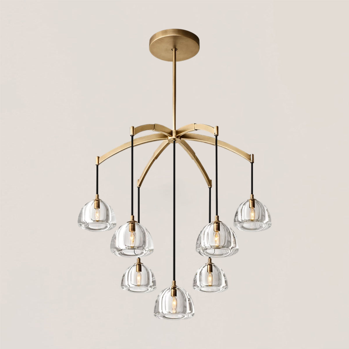 Hemisphere Round Chandelier