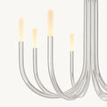 Rousseau Round Chandelier 38"