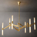 Brent Glass Chandelier 55"