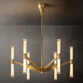 Brent Glass Chandelier 40"