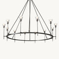 Torche De Verre Round Chandelier 70"